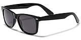 Boolavard Nerd Sonnenbrille im Stil Retro Vintage Unisex Brille - 45 Modelle wählbar