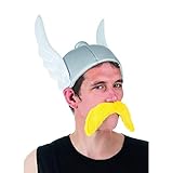 Asterix-Helm Asterix und Obelix-Accessoire grau Einheitsgröße