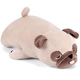 Blenori Gewichtetes Kuscheltier - Groß Mops Kuscheltier 76 cm, Gewichtete Stofftier Geschenk für...