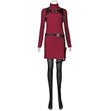 Fmarche Halloween Kostüm Frauen Ada Wong Kostüm RE4 Remake Kleid Halloween Karneval Cosplay...