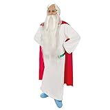 Chaks CS964197/XL Disney Princess Lizenziertes Panoramix-Kostüm, 3-teilig, Herren, weiß, XL
