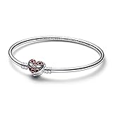 PANDORA Moments Marvel Spider-Man Maske Kugelverschluss Armreif aus Sterling Silber, aus der Marvel...