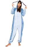Disney Eeyore Onesie Für Frauen | Eeyore Kostüm Für Erwachsene | Damen Fleece Pyjama | Offizielle...