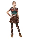 Rubie's 300007 How To Train Your Dragon Wildlife Kostüm, Mädchen, Mehrfarbig, 9-10 Jahre