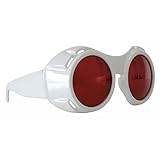 MyPartyShirt Weiße Hyper Vision Brille Willy Wonka Sonnenbrille Kostüm Depp Movie Erwachsene