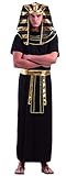 Foxxeo Pharaokostüm Pharaoh Pharao Ägypten Antike Kostüm für Herren Gr. M - XXXXL Größe XXXXL