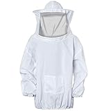 FEIGO Imkerjacke mit Hut, Professionelle Bienenschutz, Imkerhut mit abnehmbarem Schleier,...
