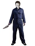Geplaimir Michael Myers Kostüm für Erwachsene 2-teiliges Herren Halloween Michael Myers...