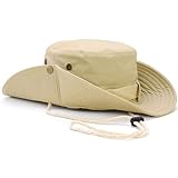 Favuit Sonnenhut, Boonie Hut Herren Damen Buschhut Breite Krempe Outdoor Hat UV Schutz Sonnenschutz...