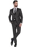Steffen Klein Herren Designer Anzug Slim Fit