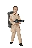 Smiffys Ghostbusterskostüm für Kinder, Overall & aufblasbarer Rucksack