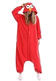 Relaxo Kostüm Cookie Monster Onesie Elmo Einteiler Jumpsuit Sesamstraße Relax Kostuem Pyjama...