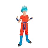 Generique - Dragonball Z-Kinderkostüm Son Goku orange-blau - Blau