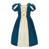 Lito Angels Prinzessin Merida Kleid Kostüm Verkleidung für Kinder Mädchen Größe 7-8 Jahre 128...