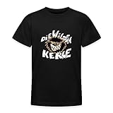 Spreadshirt Die Wilden Kerle Logo Teenager T-Shirt, 152/164 (12-14 Jahre), Schwarz