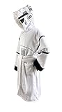 Groovy Uk Herren Original Stormtrooper Bademantel, weiß, Einheitsgröße