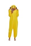 SMITHROAD Jumpsuit Tier Karton Fasching Halloween Kostüm Sleepsuit Cosplay Fleece-Overall Pyjama...