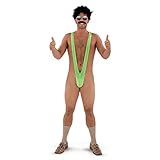 GOODS+GADGETS Borat Mankini Herren Badeanzug Tanga Badehose Badeshorts Alternativ Party-Kostüm...