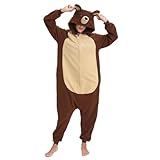 LBJR Ganzkörper Kostüm Jumpsuit Onesie Tier Fasching Karneval Halloween kostüm Cosplay...