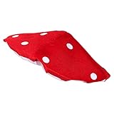 TOYANDONA Pilz Hut Cosplay Kinder Pilz Hut Rot& Weiß Spotted Pilz Plüsch Neuheit Hut Kostüm...