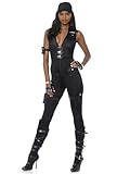 Leg Avenue 85463 - Deluxe SWAT Kommandant Kostüm, Größe Small (EUR 36), Damen Karneval Fasching