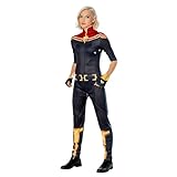 Rubies Offizielles Captain Marvel Damen-Kostüm, Größe M