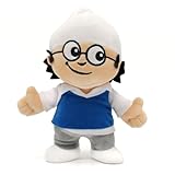 Mea-Living Mainzelmännchen Det, Plüschfigur zum Kuscheln, 20 cm, ZDF Zeichentrick, kultig,...
