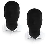 sigando 2 Stück Vollgesichtsmaske für Halloween Cosplay Vollkopfmaske Unisex Daredevil Maske