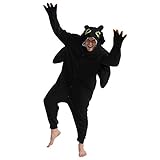 dressfan Tier Drache Kostüm Drache Jumpsuits Drache Pyjamas Cosplay Kostüm Weihnachten Halloween...