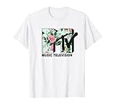 MTV Bunte Blumen Logo V1 T-Shirt