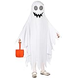Boyiee Halloween Geister Kostüm für Kinder Kleinkinder Geister Verkleidung Kostüm mit Kürbis...