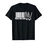 Tanz Spruch Barcode Barcode Tanz Aus der Reihe T-Shirt