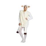 Rubie's Unisex Kostüm weißes Schaf zu Karneval Fasching Schafkostüm Gr.XL