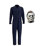 Herren Halloween Kills Cosplay Kostüm Michael Miles Jumpsuit Uniform Halloween Kills Michael Myers...