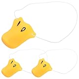 Toyvian 3Pcs Entenschnabel Schnabel Nase Weiche Entenschnabel Masken Tierreich Schnauze Tiernase...