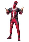 Offizielles Rubie-Kostüm I-820181STD, Rubies-Kostüm Deadpool für Erwachsene, Einheitsgröße