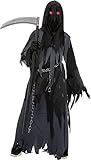 Spooktacular Creations - Sensenmann Kostüm Kinder, enthält Sensenmann Robe, Maske, Handschuhe und...