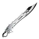 damdos Halloween Prop Fantasy PU Foam Cosplay Hardedge Gunblades Sword, Gunblades Cloud Strife...