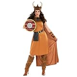 Fun Shack Wikingerin Kostüm Damen, Wikinger Frau Kostüm, Kostüm Damen Wikinger, Viking Costume...