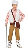 Kostüm Josef 7-9 Jahre Krippenspiel Hirte Weihnachten Fasching