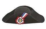 P 'Tit Clown 92571 – Napoleon Faux Wolle Hat Erwachsene – One Size – schwarz