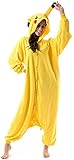 Joy Start Erwachsene Onesie Tier Pyjamas Unisex Karneval Halloween Cosplay Kostüm Nachtwäsche...