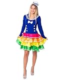 Deiters Kleid Ahoj-Brause Damen bunt 42