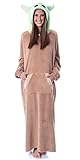 INTIMO Star Wars The Mandalorian Grogu Costume Adult Wearable Blanket Poncho Robe Men Women L/XL,...