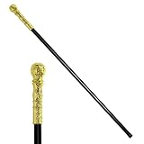 W WIDMANN MILANO Party Fashion 8242K - Königlicher Spazierstock, ca. 107 cm, Adel, Steampunk,...