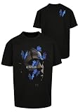 Mister Tee Herren Le Papillon Oversize Tee M Black