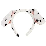VALICLUD Dalmatinische Braune Hundohren Stirnband Cartoon Welpen Ohren Tier Haar Hundeohren Kostüm...