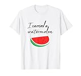 Ich habe eine WassermeIone getragen / I carried a Watermelon T-Shirt