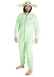 Mandalorian Baby Yoda Jumpsuit, Mandalorian The Child Onesie Damen und Herren, Star Wars Kuschelig...
