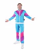 Fairycos 80er Jahre Outfit Herren 90er New Kids Kostüm Bad Taste Outfit Damen Partner Kostüme...